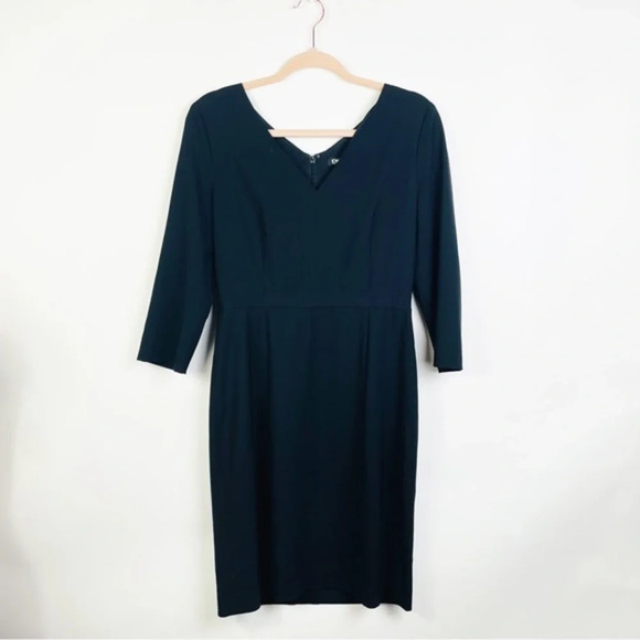 Dkny Dresses & Skirts - DKNY Black 3/4 Sleeve Shift Dress Size‎ 6